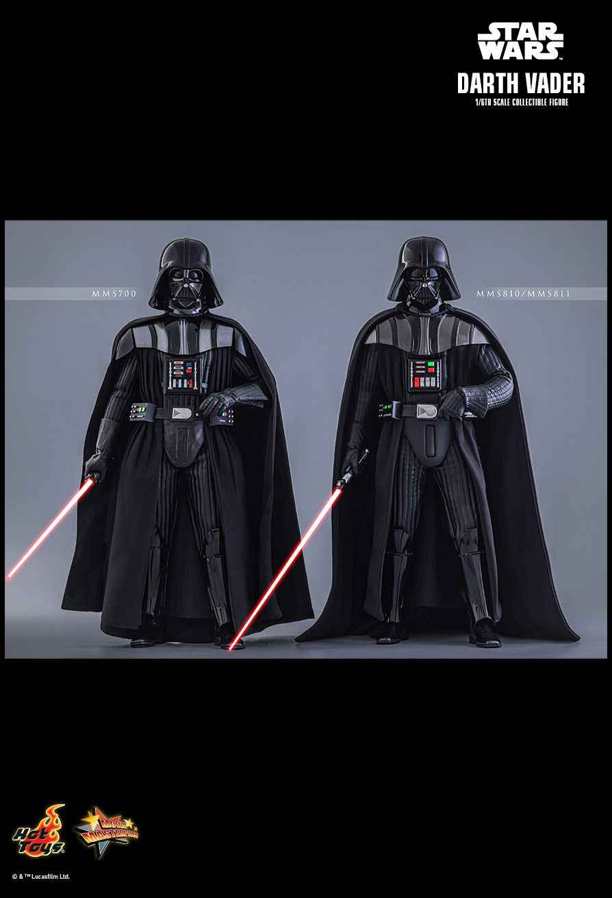 Star Wars Hot Toys Darth Vader MMS810 MMS811 Licensed Action Figure