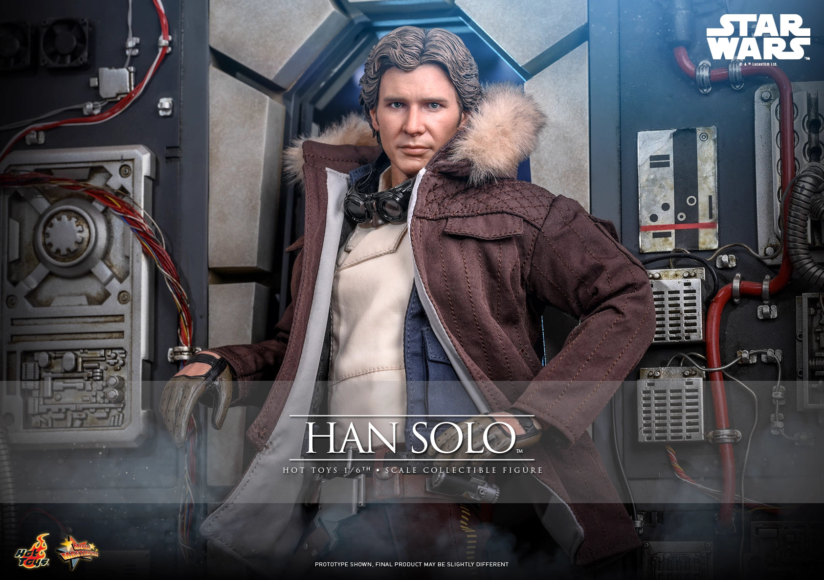 Star Wars Hot Toys Episode V: The Empire Strikes Back Han Solo MMS846 1/6 Licensed Action Figure