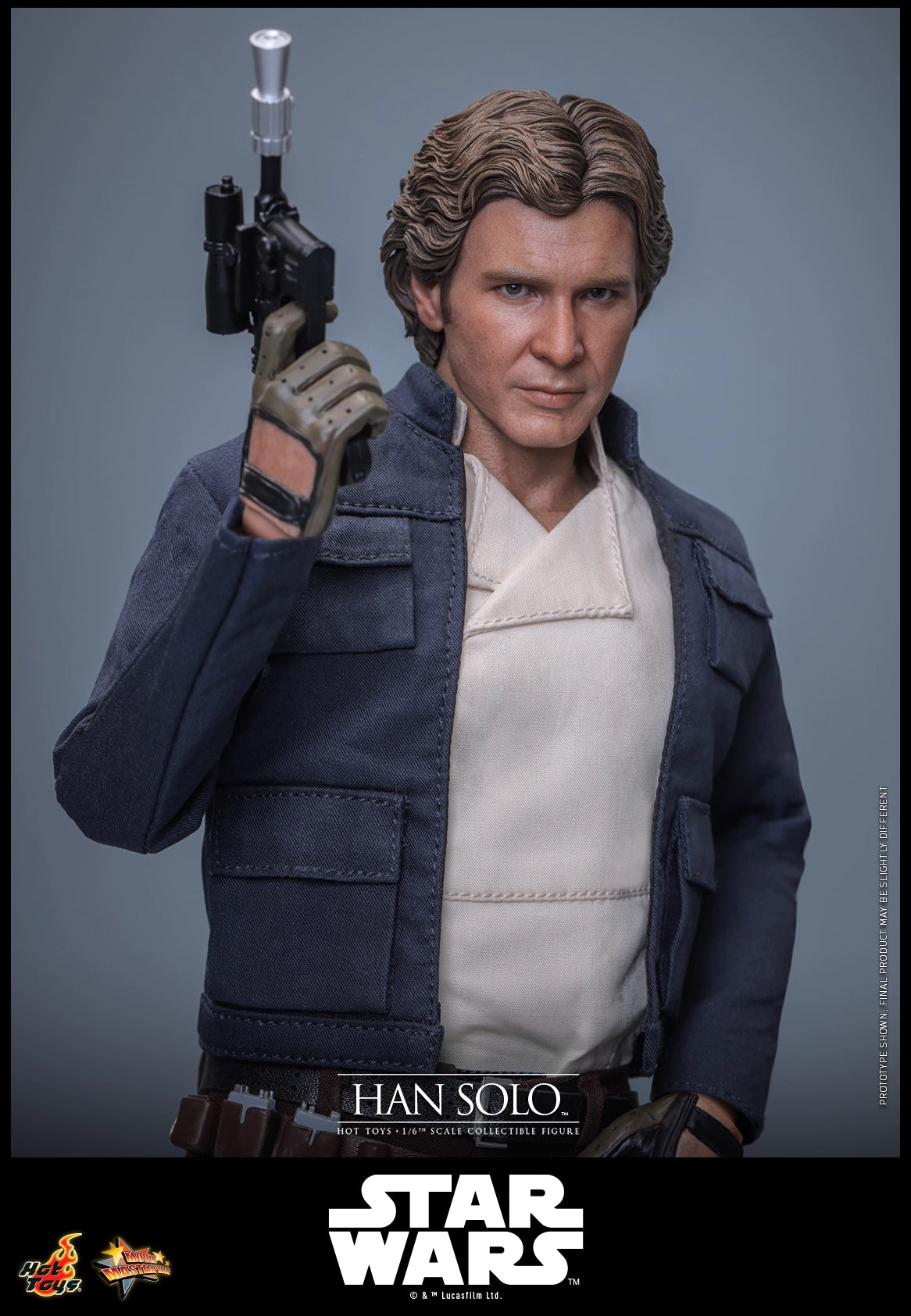 Star Wars Hot Toys Episode V: The Empire Strikes Back Han Solo MMS846 1/6 Licensed Action Figure