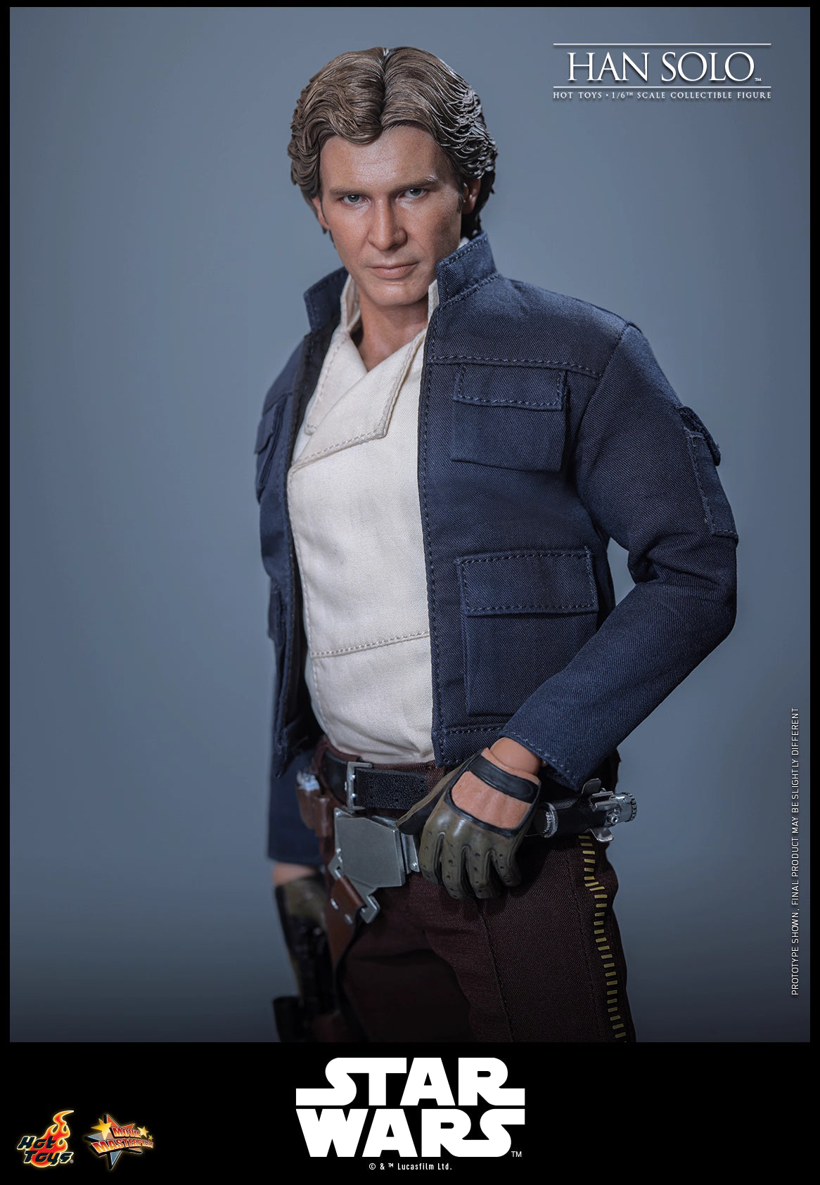 Star Wars Hot Toys Episode V: The Empire Strikes Back Han Solo MMS846 1/6 Licensed Action Figure