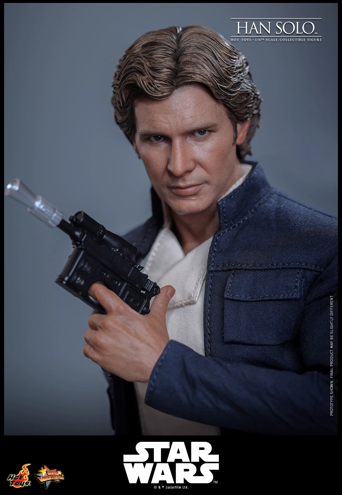 Star Wars Hot Toys Episode V: The Empire Strikes Back Han Solo MMS846 1/6 Licensed Action Figure