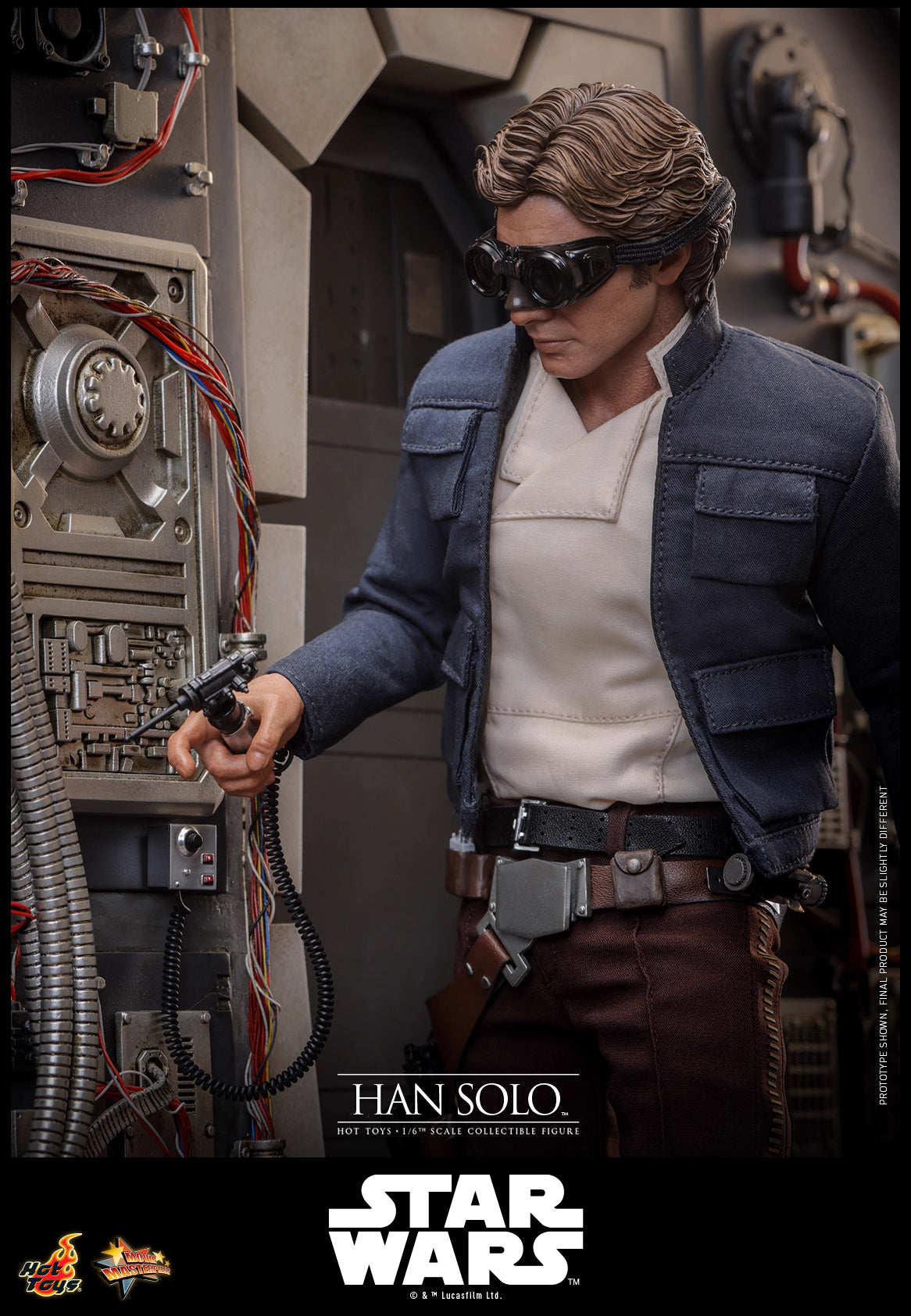 Star Wars Hot Toys Episode V: The Empire Strikes Back Han Solo MMS846 1/6 Licensed Action Figure