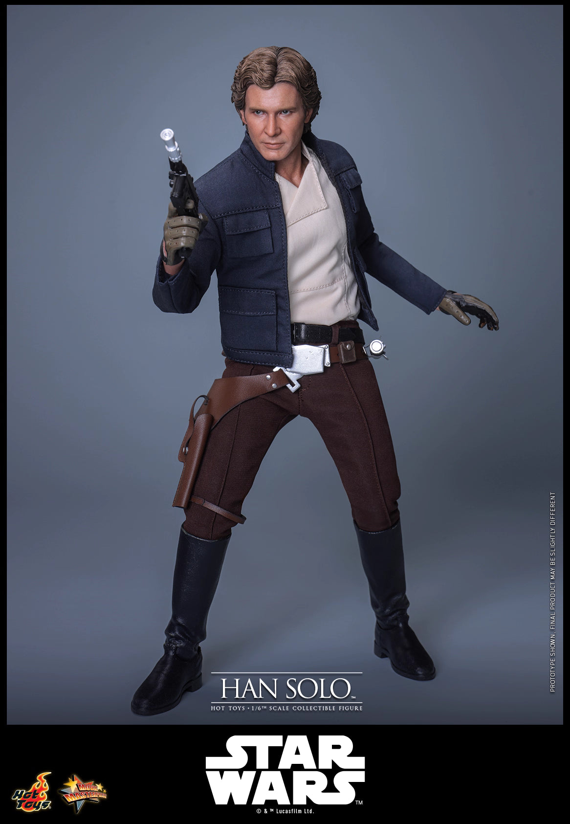 Star Wars Hot Toys Episode V: The Empire Strikes Back Han Solo MMS846 1/6 Licensed Action Figure