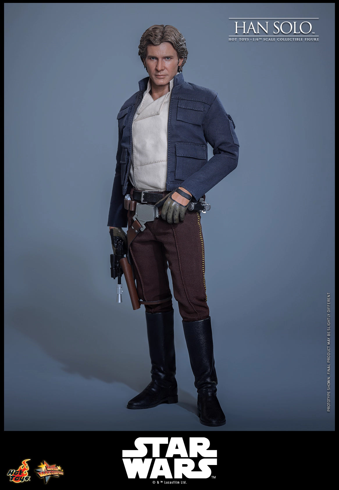 Star Wars Hot Toys Episode V: The Empire Strikes Back Han Solo MMS846 1/6 Licensed Action Figure