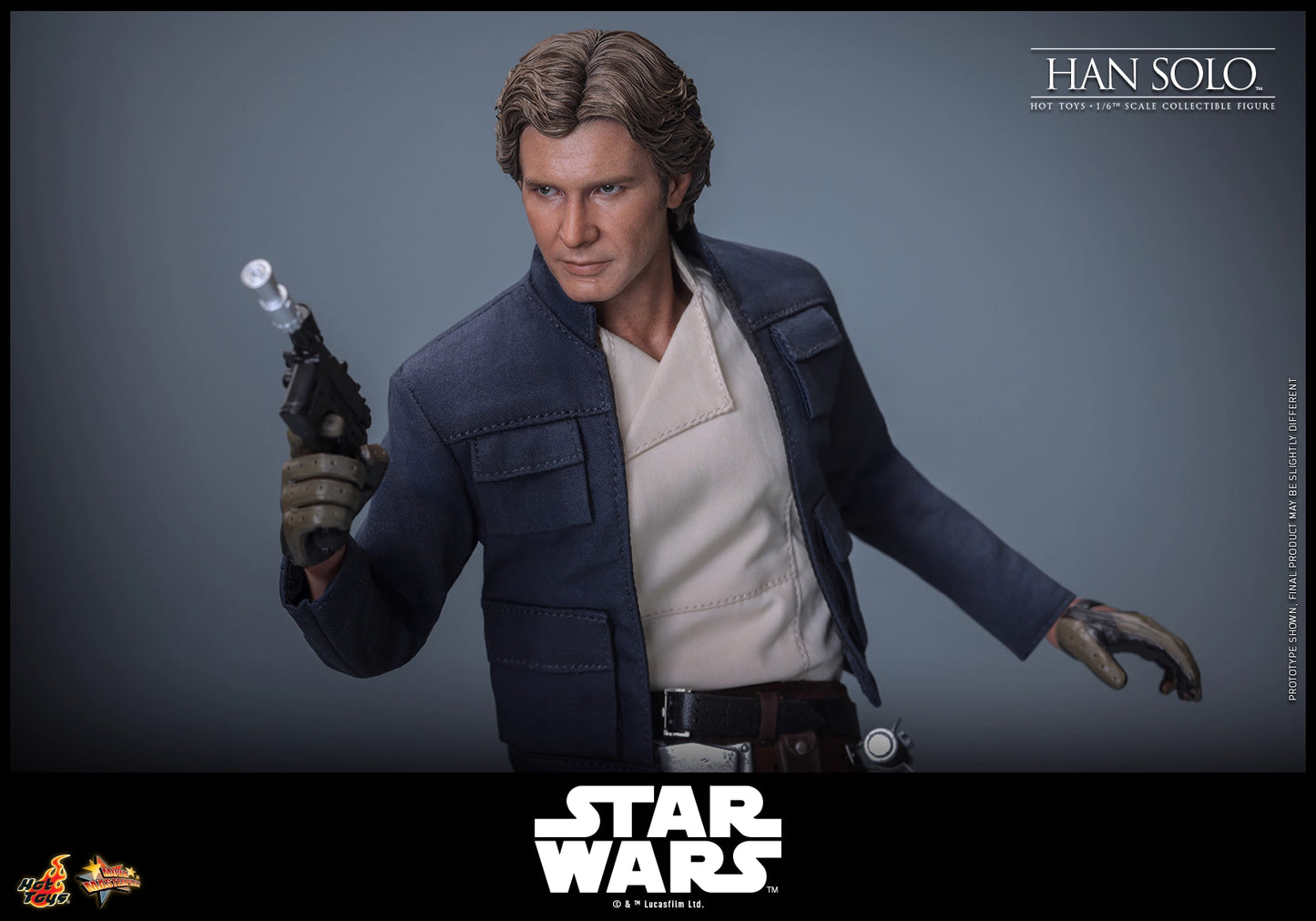 Star Wars Hot Toys Episode V: The Empire Strikes Back Han Solo MMS846 1/6 Licensed Action Figure