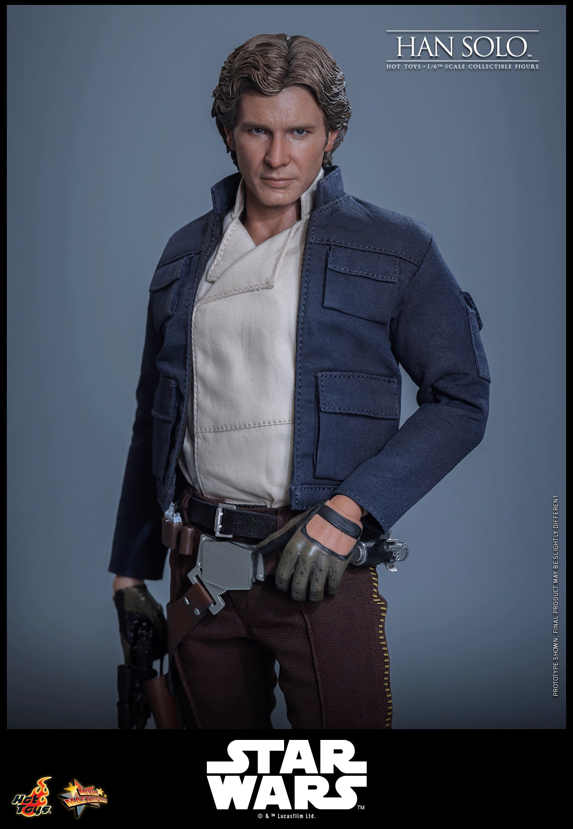 Star Wars Hot Toys Episode V: The Empire Strikes Back Han Solo MMS846 1/6 Licensed Action Figure