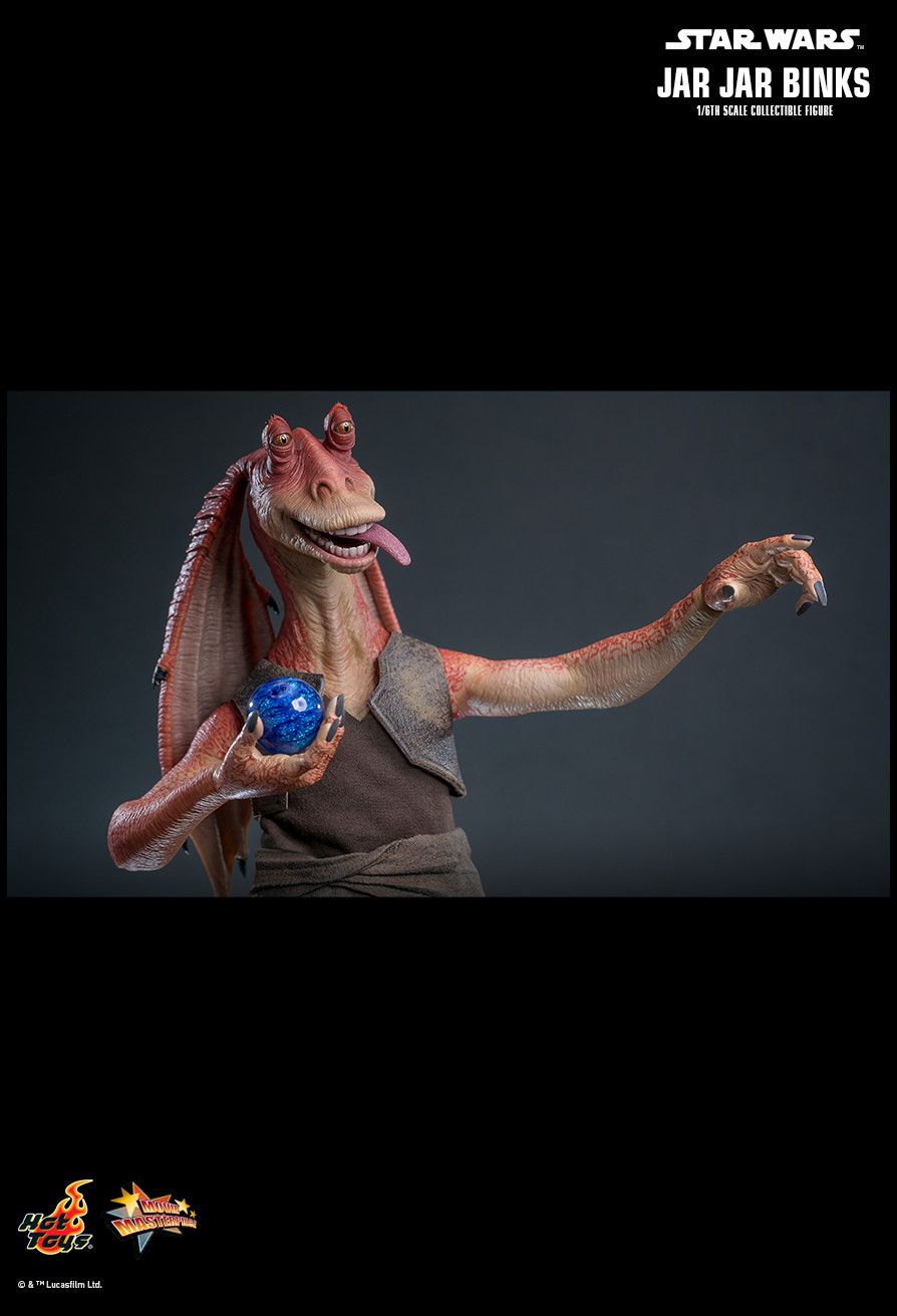Star Wars Hot Toys Jar Jar Binks MMS807 Licensed Action Figure - Santoryu Resins Collectors