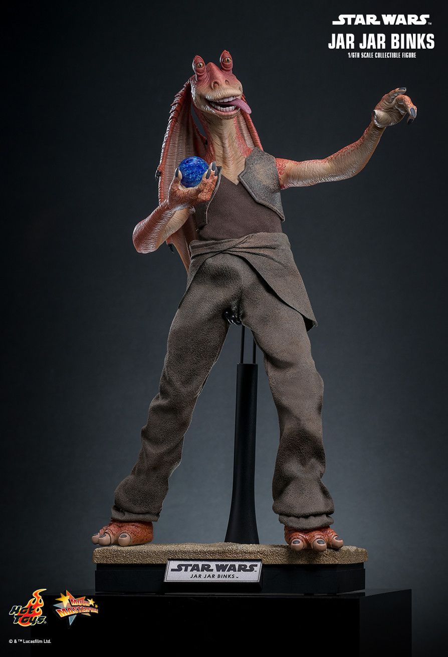 Star Wars Hot Toys Jar Jar Binks MMS807 Licensed Action Figure - Santoryu Resins Collectors