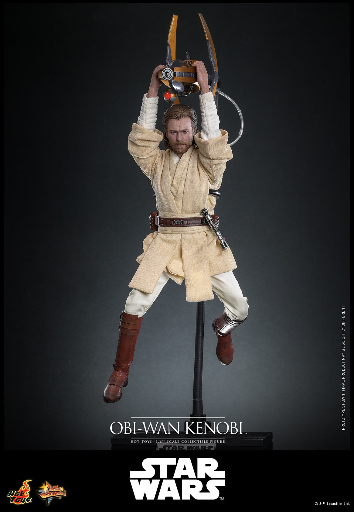 Star Wars Hot Toys Obi-Wan Kenobi MMS808 Licensed Action Figure