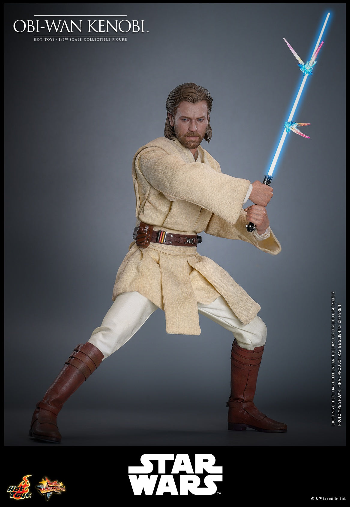 Star Wars Hot Toys Obi-Wan Kenobi MMS808 Licensed Action Figure