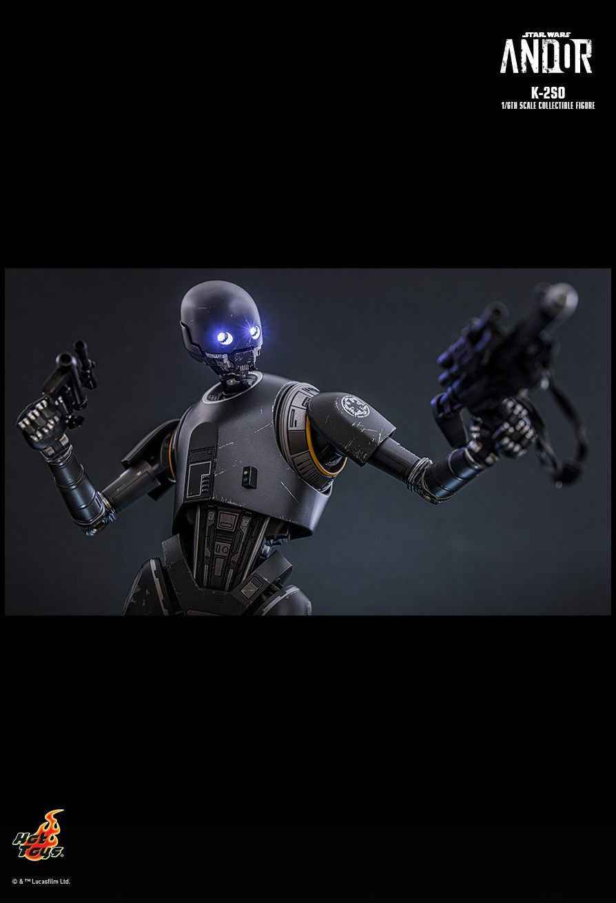 Star Wars ~ Hot Toys ~ Andor K-2SO TMS156 ~ Licensed Action Figure - Santoryu Resins Collectors