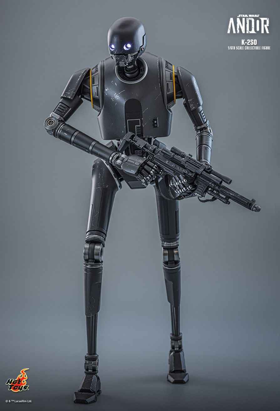 Star Wars ~ Hot Toys ~ Andor K-2SO TMS156 ~ Licensed Action Figure - Santoryu Resins Collectors