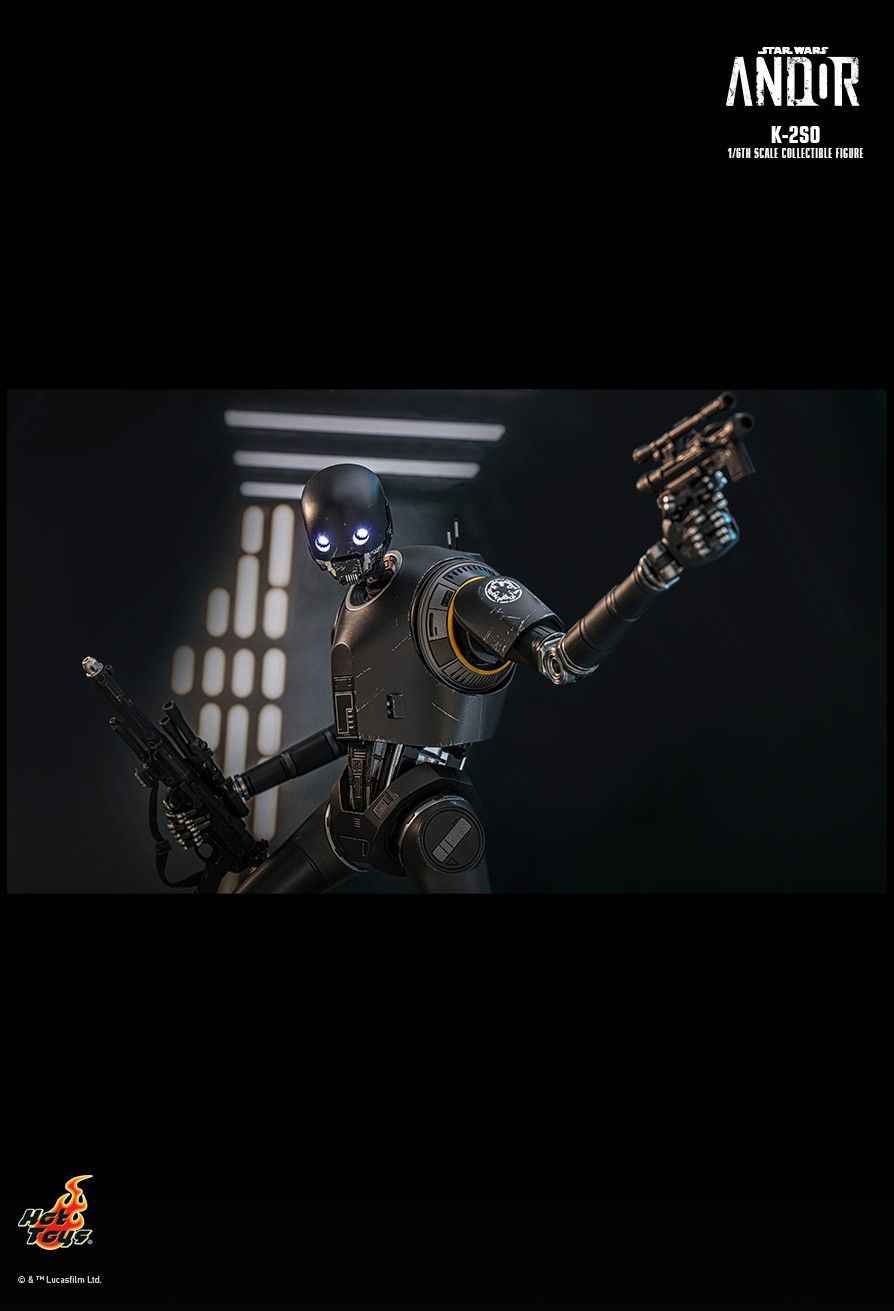 Star Wars ~ Hot Toys ~ Andor K-2SO TMS156 ~ Licensed Action Figure - Santoryu Resins Collectors