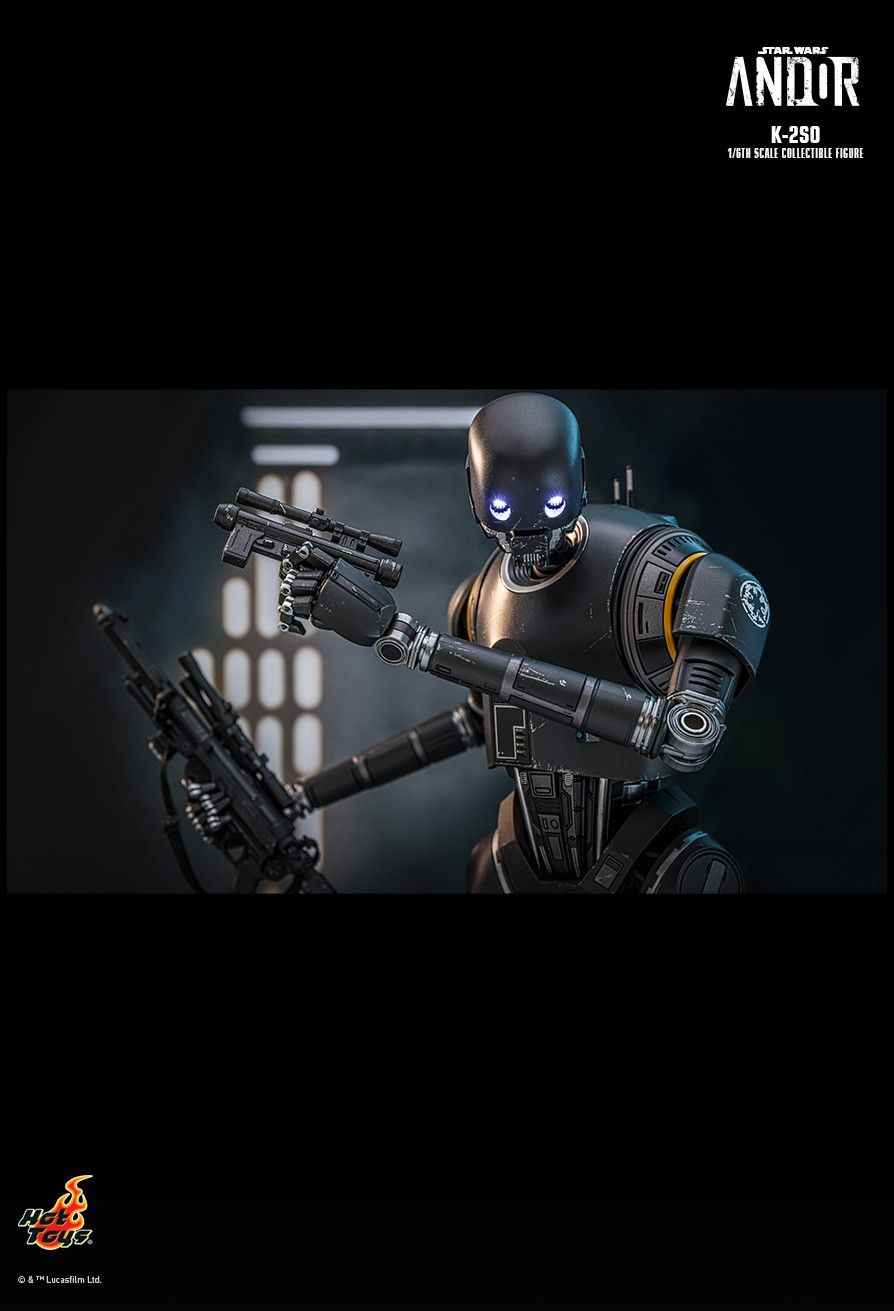 Star Wars ~ Hot Toys ~ Andor K-2SO TMS156 ~ Licensed Action Figure - Santoryu Resins Collectors