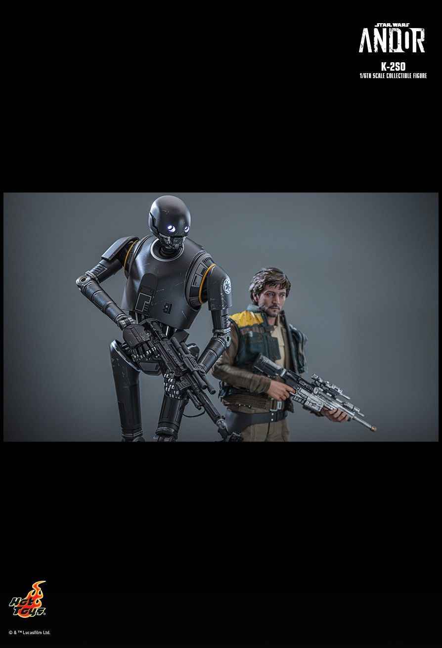 Star Wars ~ Hot Toys ~ Andor K-2SO TMS156 ~ Licensed Action Figure - Santoryu Resins Collectors