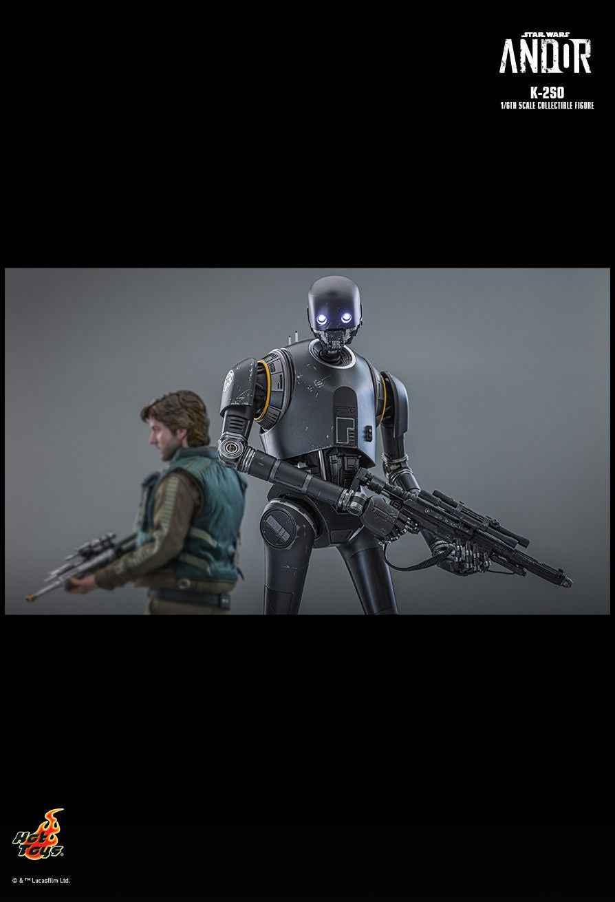 Star Wars ~ Hot Toys ~ Andor K-2SO TMS156 ~ Licensed Action Figure - Santoryu Resins Collectors