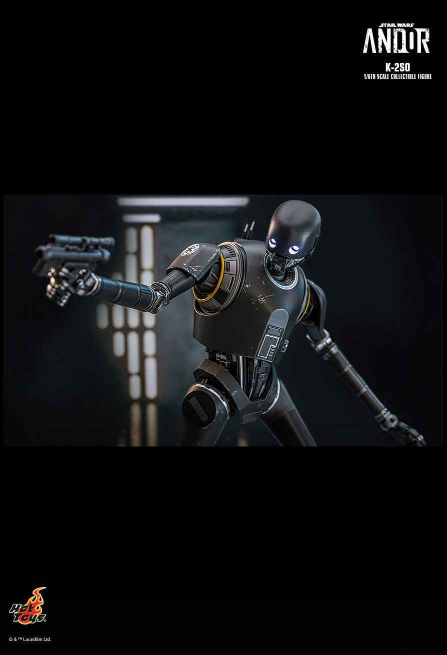 Star Wars ~ Hot Toys ~ Andor K-2SO TMS156 ~ Licensed Action Figure - Santoryu Resins Collectors