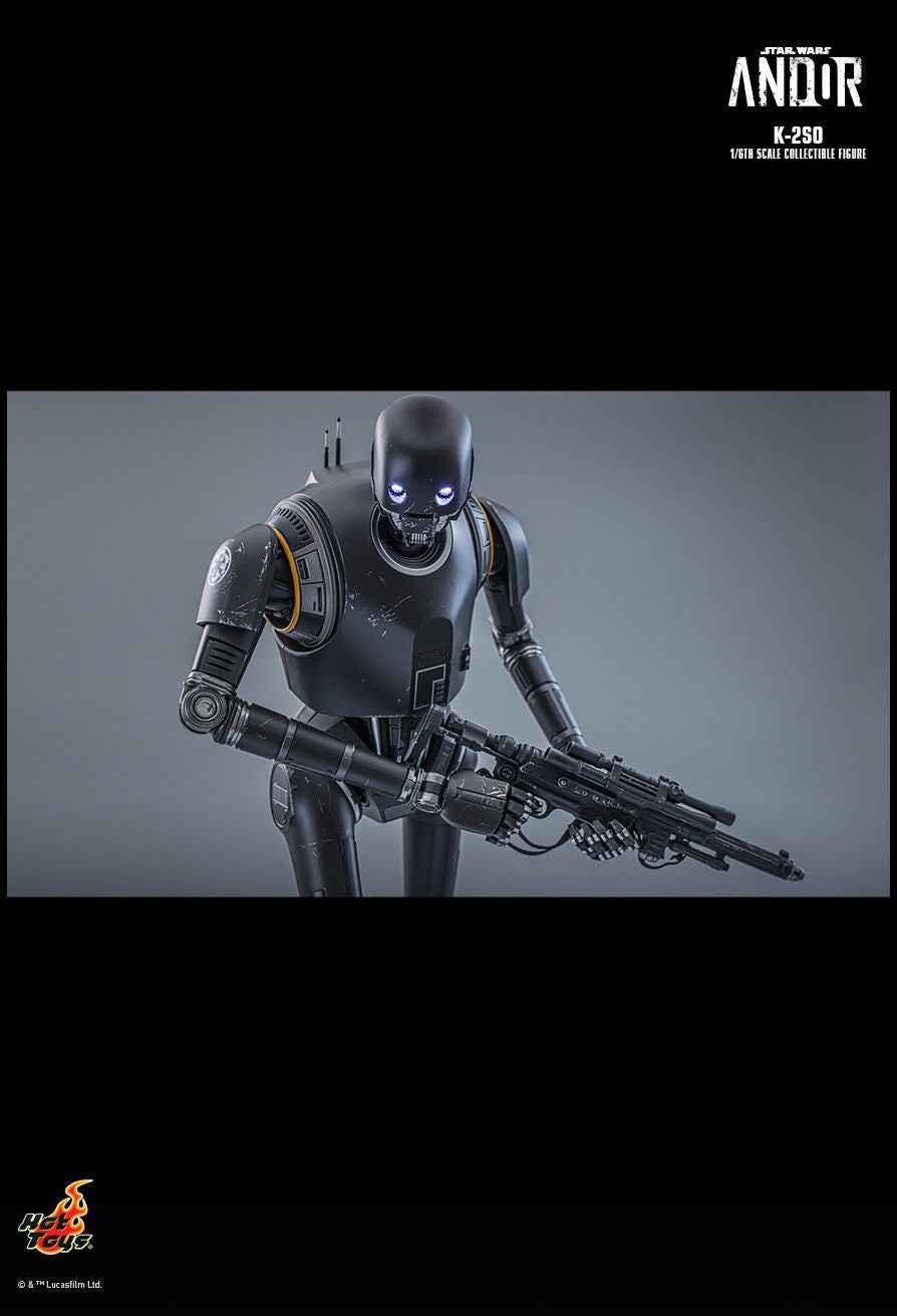 Star Wars ~ Hot Toys ~ Andor K-2SO TMS156 ~ Licensed Action Figure - Santoryu Resins Collectors