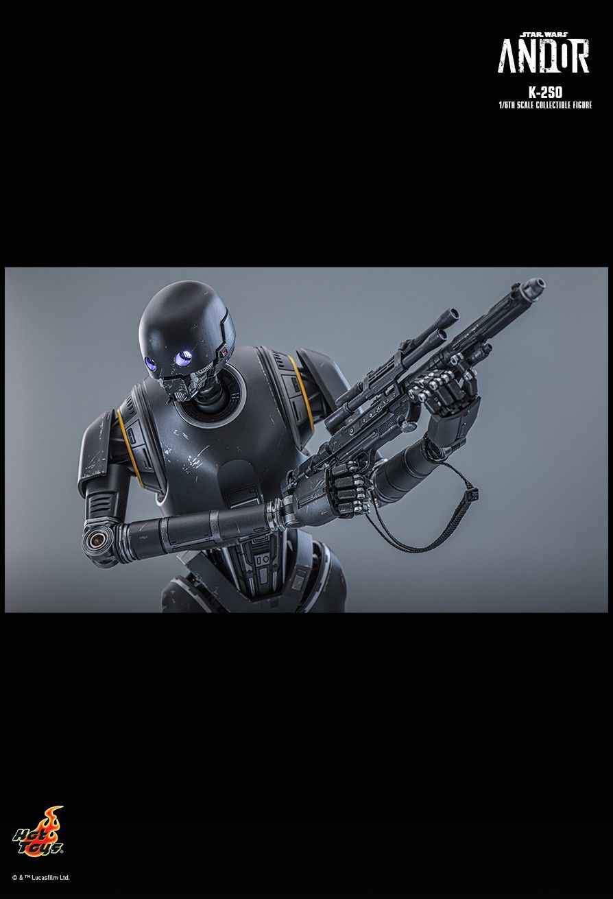 Star Wars ~ Hot Toys ~ Andor K-2SO TMS156 ~ Licensed Action Figure - Santoryu Resins Collectors