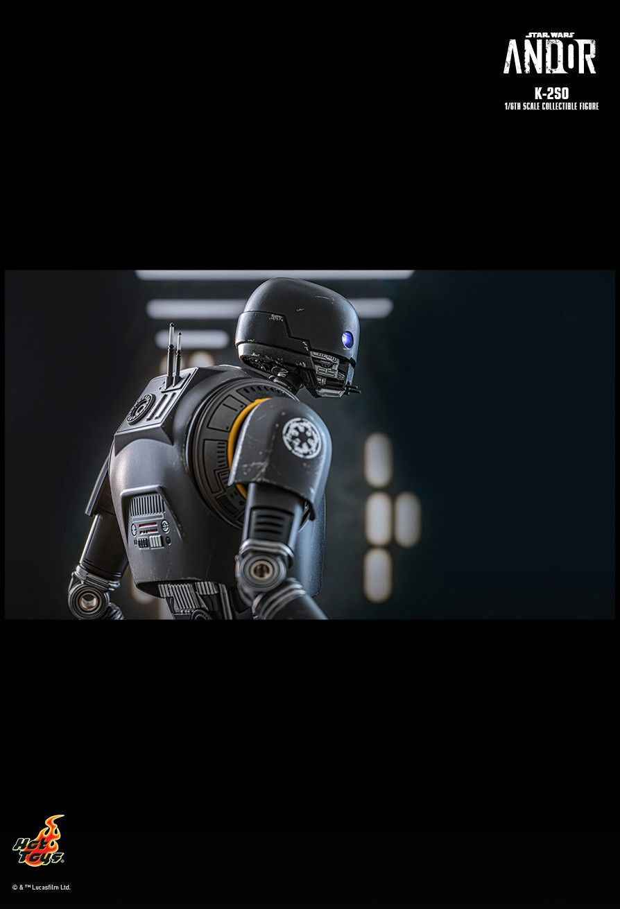 Star Wars ~ Hot Toys ~ Andor K-2SO TMS156 ~ Licensed Action Figure - Santoryu Resins Collectors
