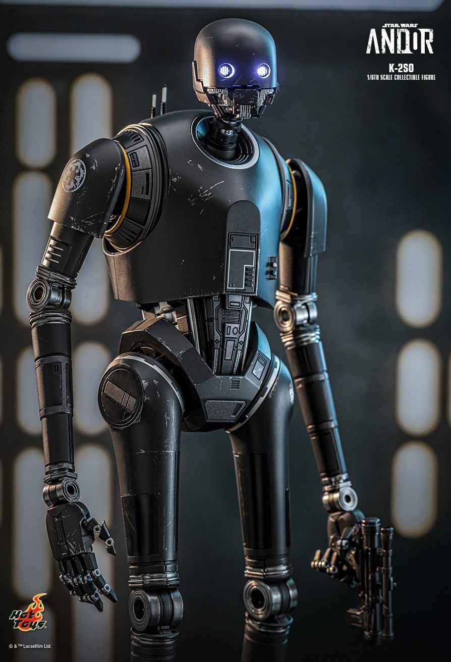 Star Wars ~ Hot Toys ~ Andor K-2SO TMS156 ~ Licensed Action Figure - Santoryu Resins Collectors