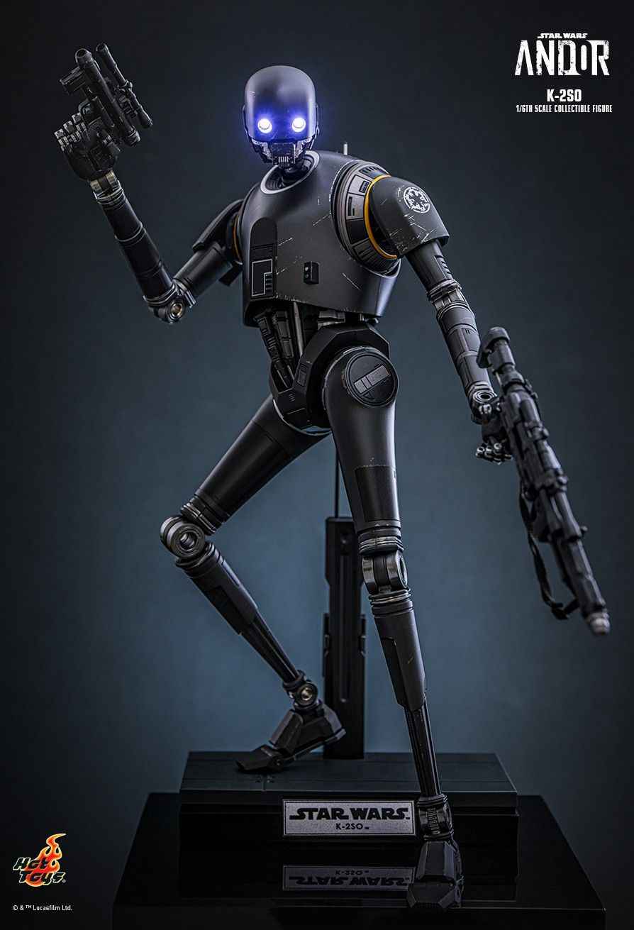Star Wars ~ Hot Toys ~ Andor K-2SO TMS156 ~ Licensed Action Figure - Santoryu Resins Collectors
