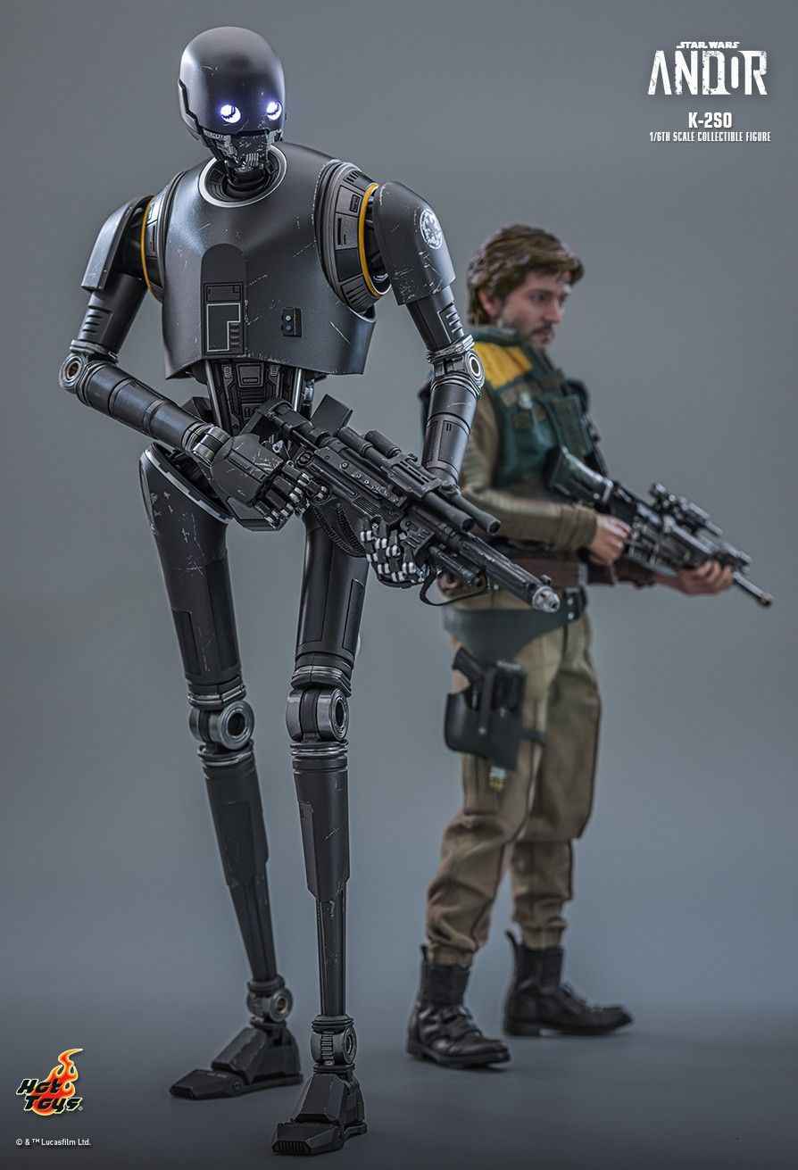 Star Wars ~ Hot Toys ~ Andor K-2SO TMS156 ~ Licensed Action Figure - Santoryu Resins Collectors