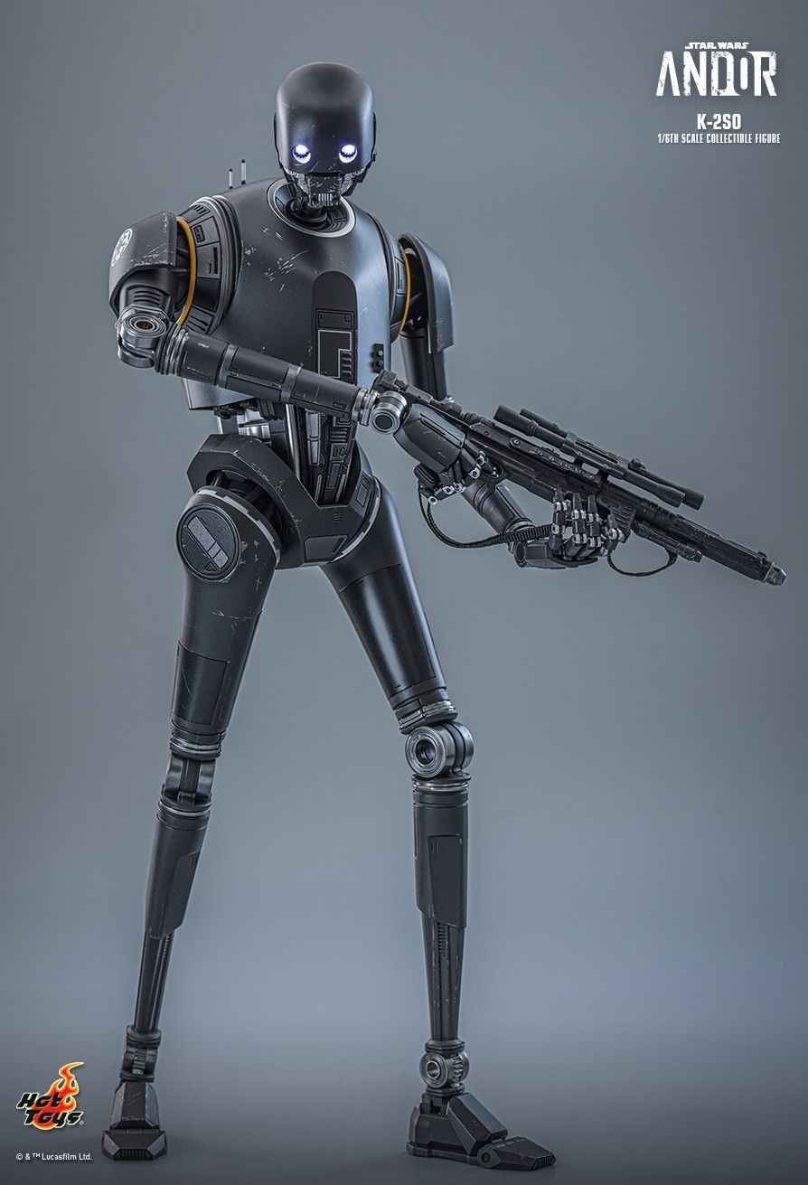 Star Wars ~ Hot Toys ~ Andor K-2SO TMS156 ~ Licensed Action Figure - Santoryu Resins Collectors