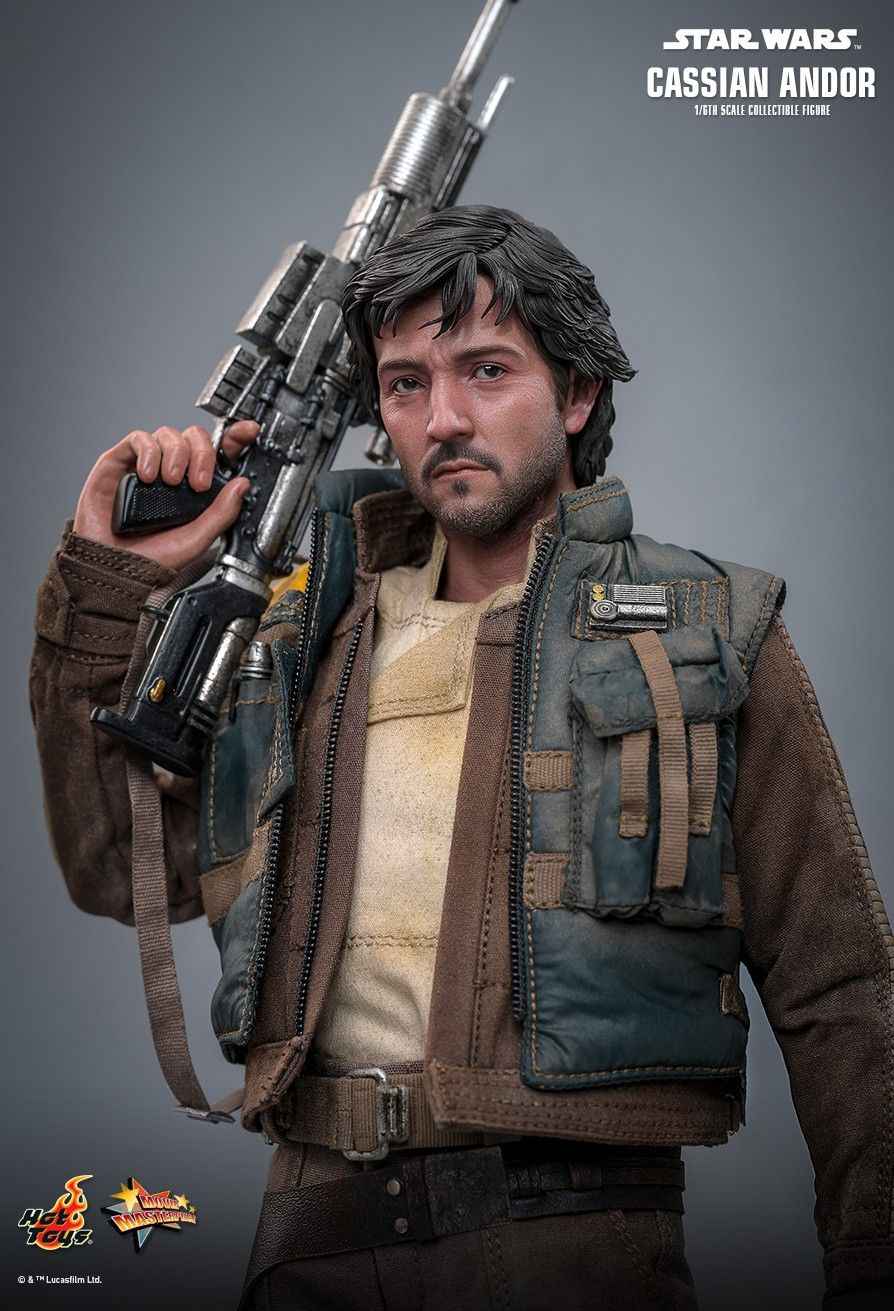 Star Wars ~ Hot Toys ~ Rogue One Cassian Andor ~ Licensed Action Figure - Santoryu Resins Collectors