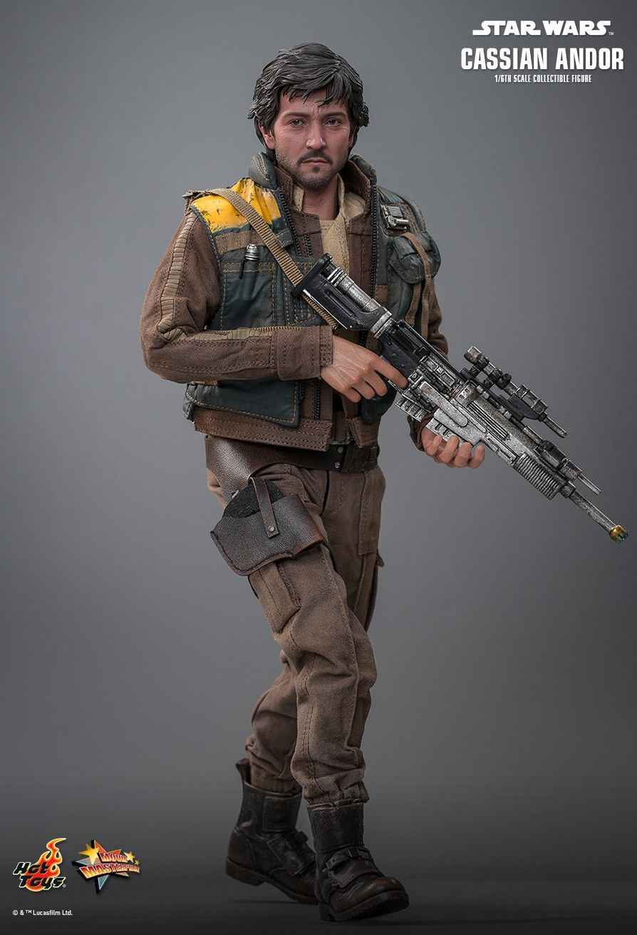 Star Wars ~ Hot Toys ~ Rogue One Cassian Andor ~ Licensed Action Figure - Santoryu Resins Collectors