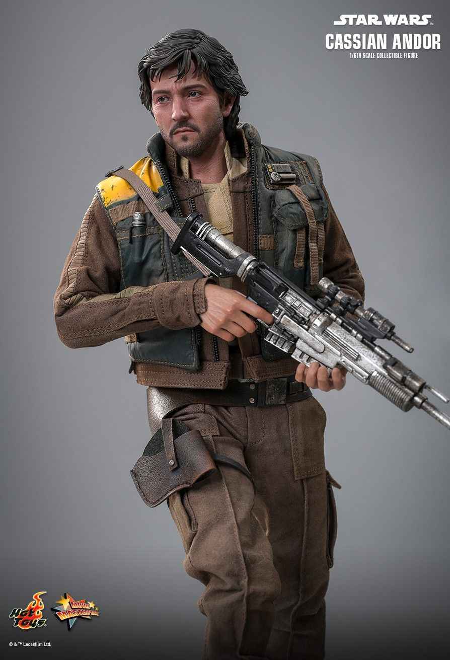 Star Wars ~ Hot Toys ~ Rogue One Cassian Andor ~ Licensed Action Figure - Santoryu Resins Collectors