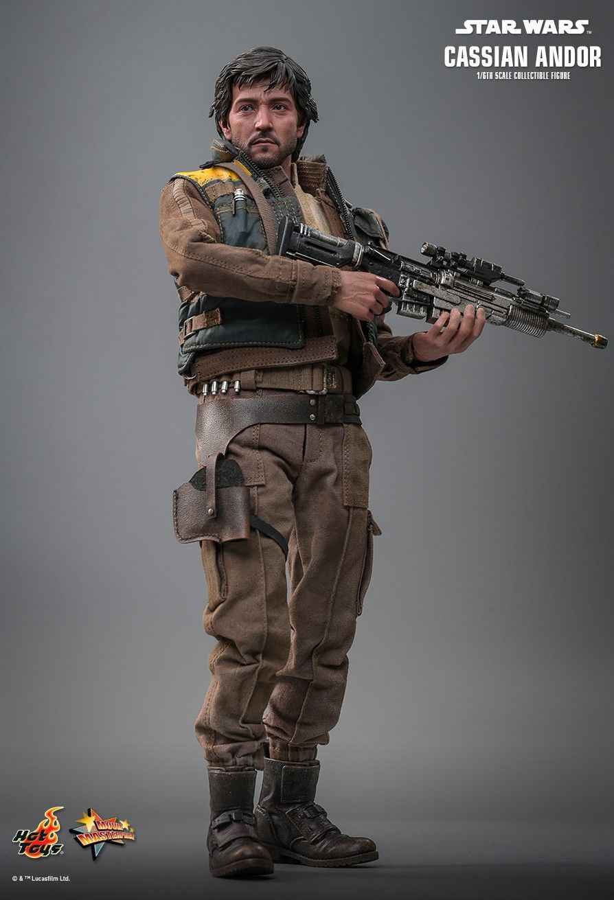 Star Wars ~ Hot Toys ~ Rogue One Cassian Andor ~ Licensed Action Figure - Santoryu Resins Collectors