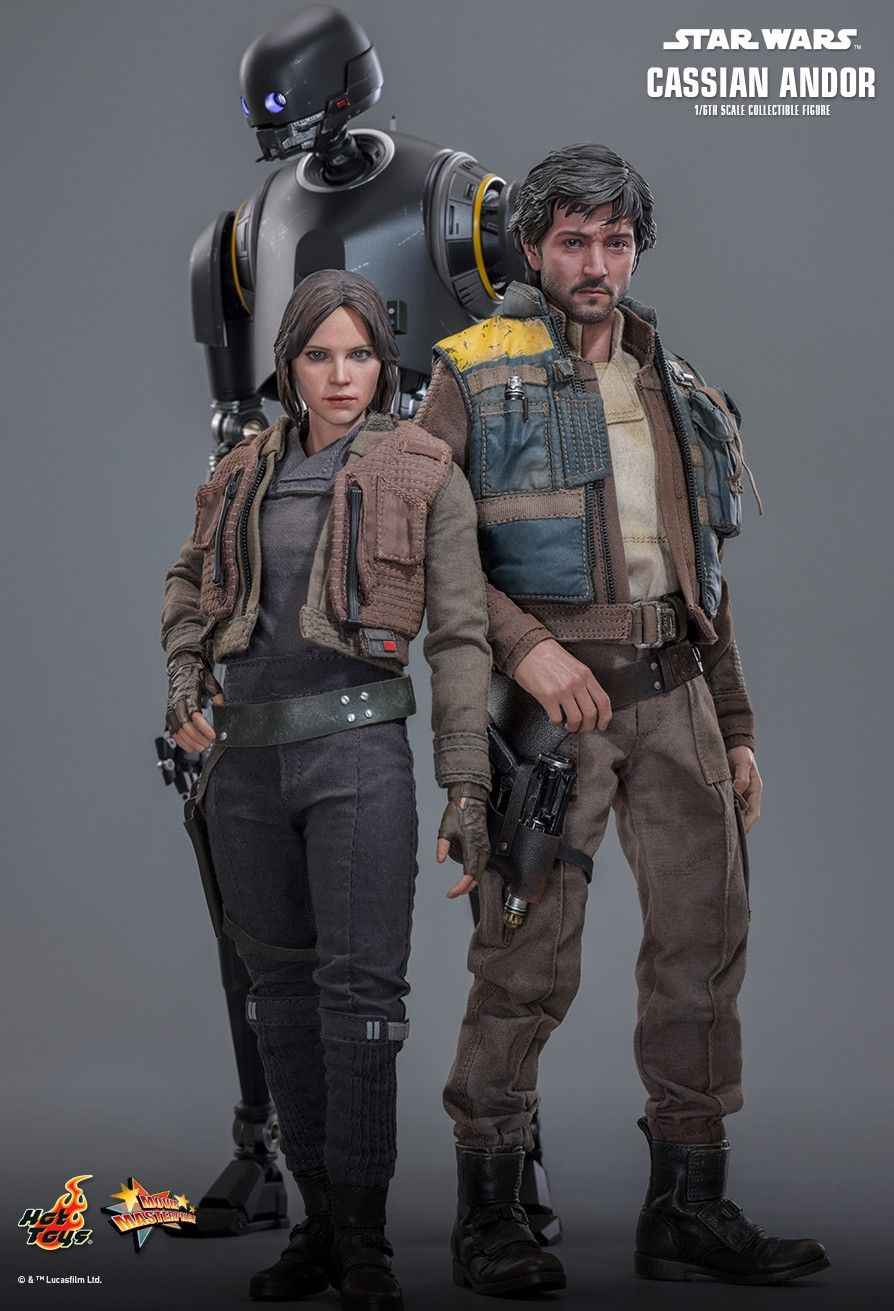 Star Wars ~ Hot Toys ~ Rogue One Cassian Andor ~ Licensed Action Figure - Santoryu Resins Collectors