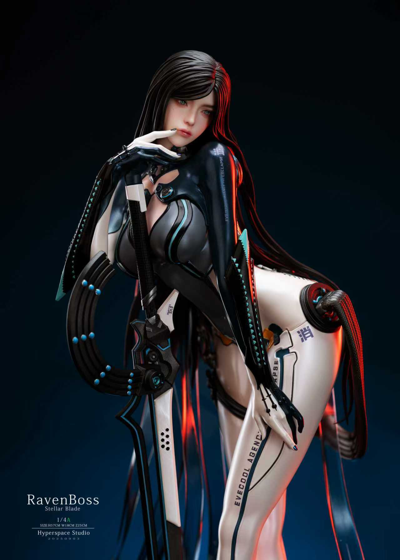 Stellar Blade Hyperspace Studio Raven Boss Resin Statue