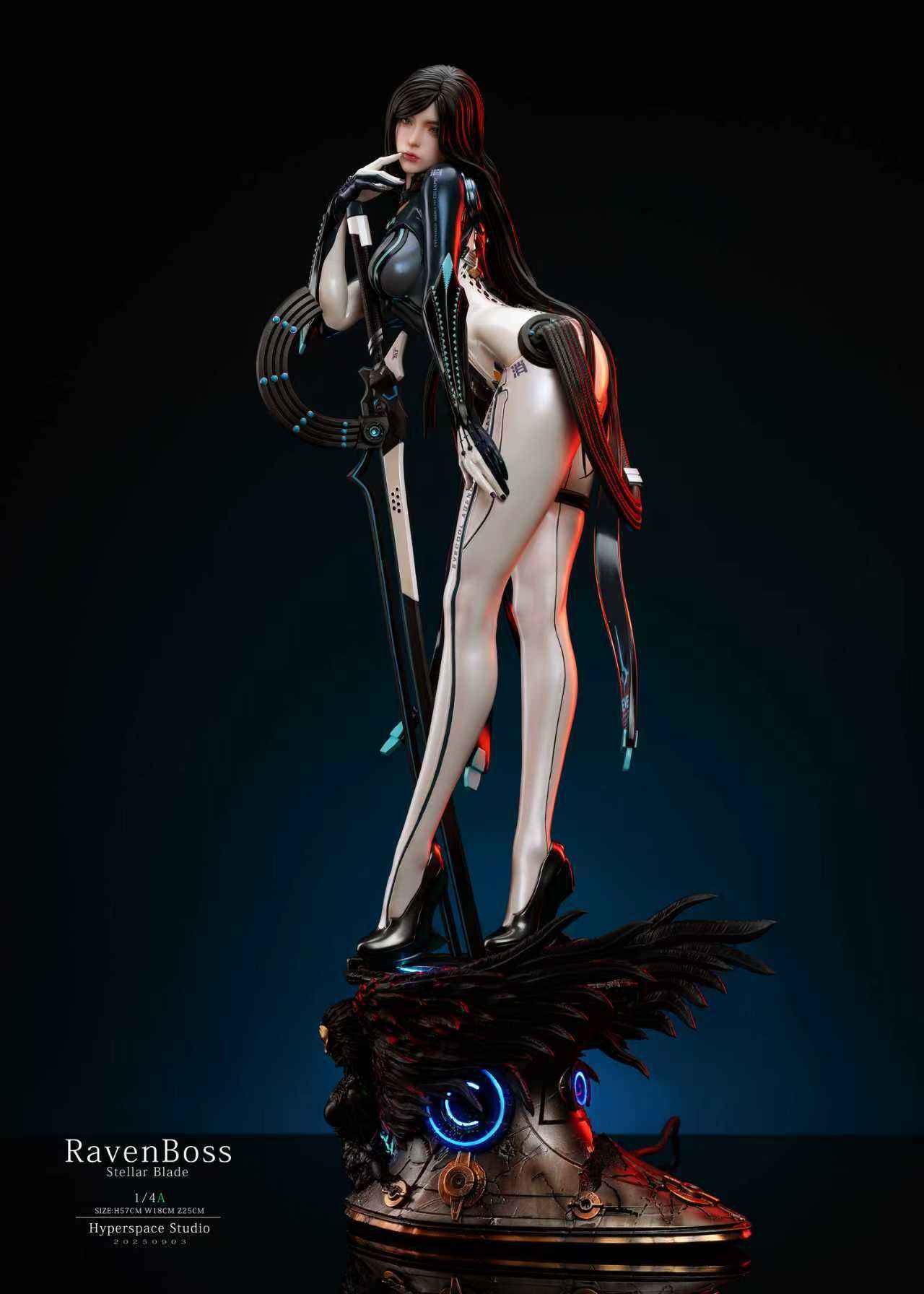 Stellar Blade Hyperspace Studio Raven Boss Resin Statue