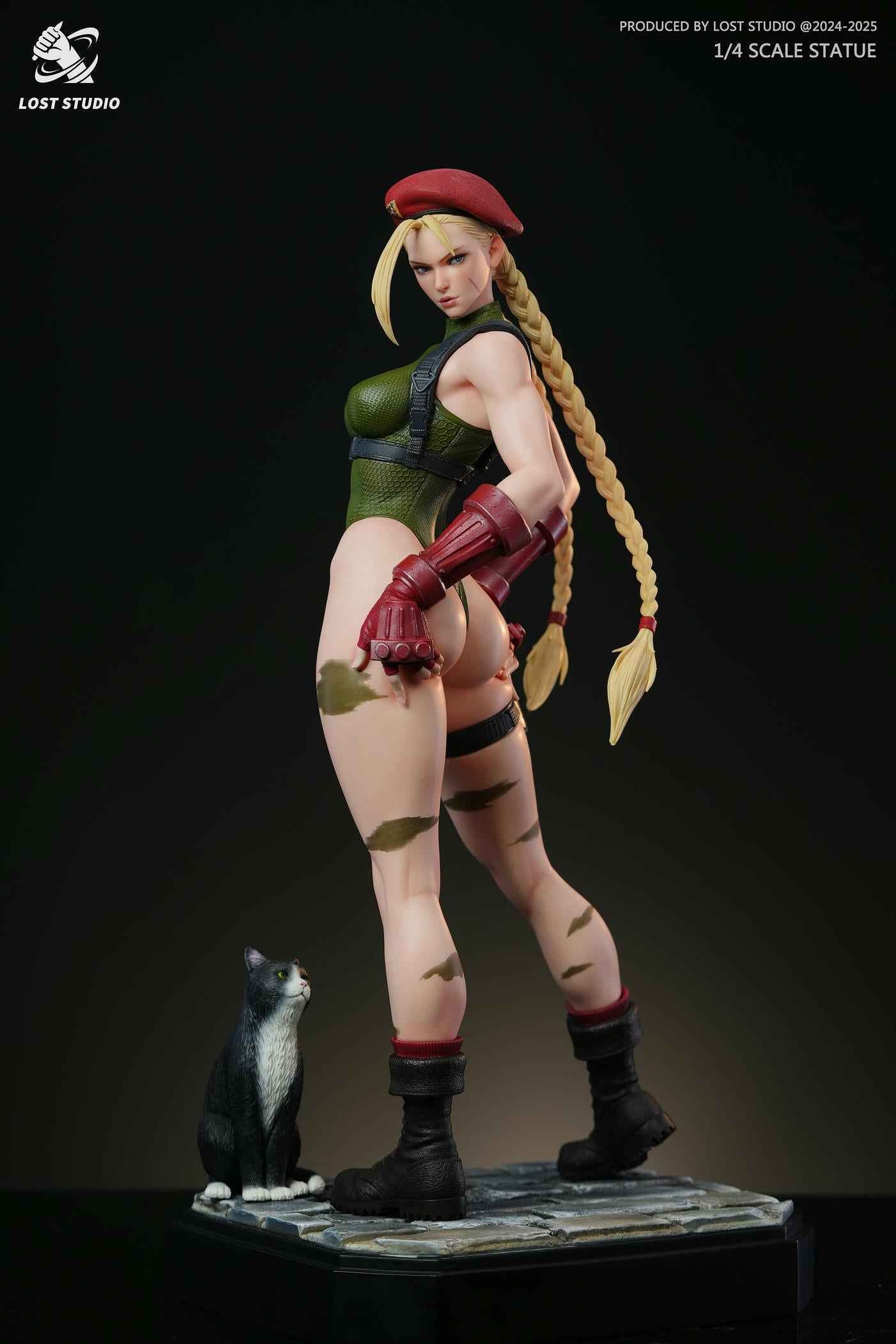 Street Fighter LOST Studio Killer Bee Cammy White Resin Statue