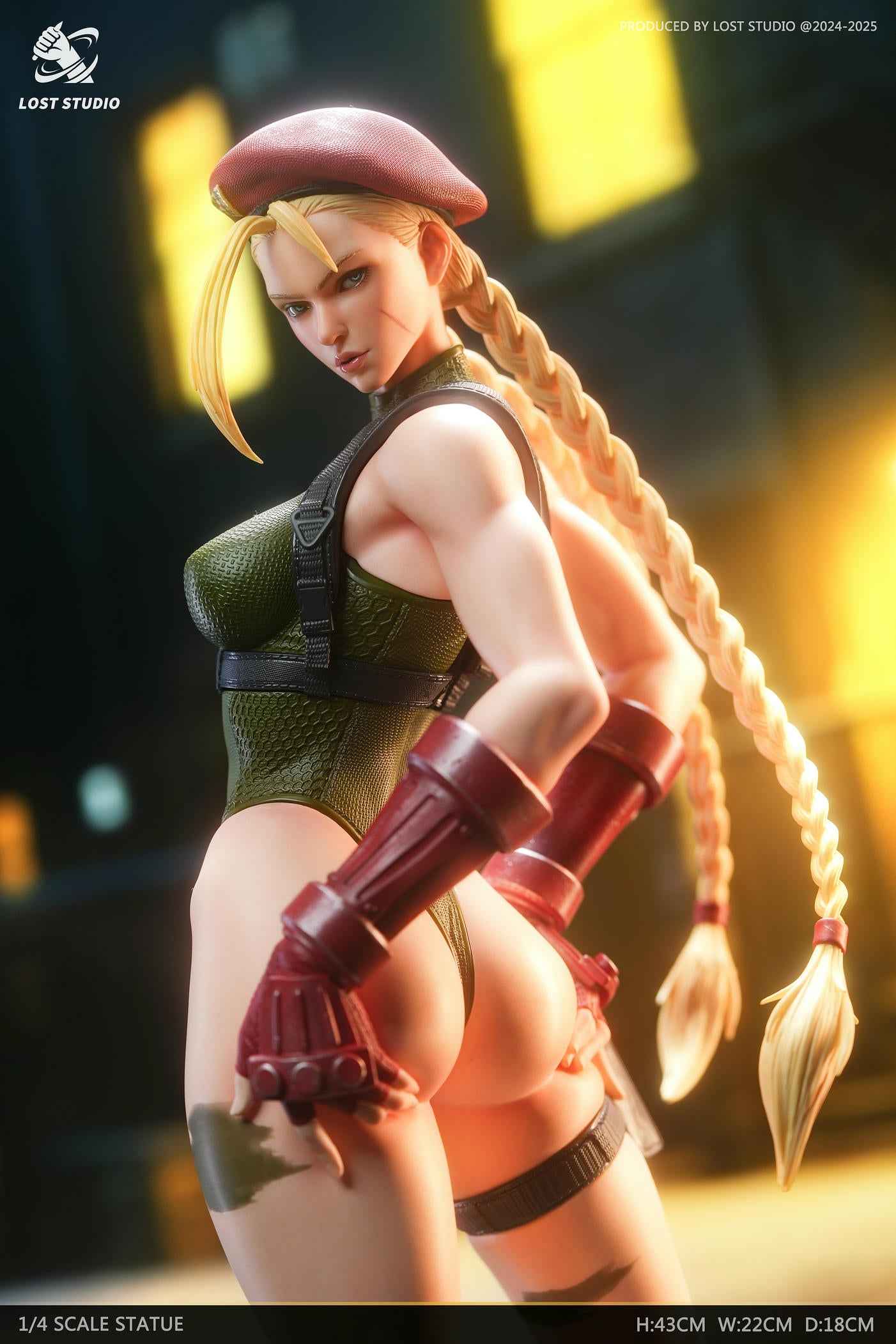 Street Fighter LOST Studio Killer Bee Cammy White Resin Statue