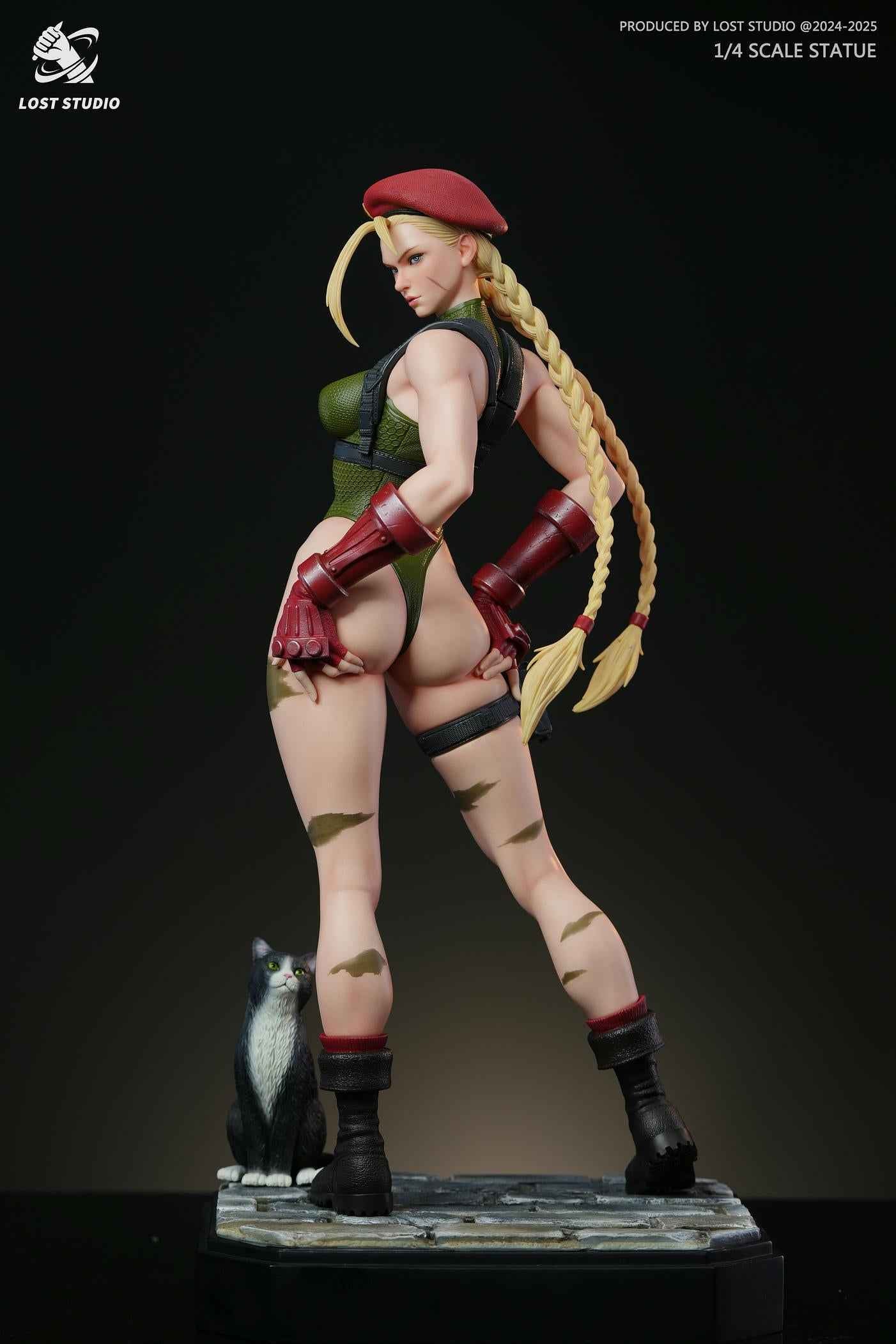 Street Fighter LOST Studio Killer Bee Cammy White Resin Statue