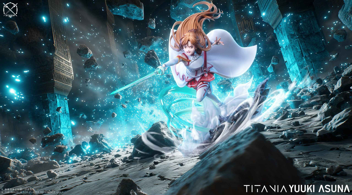 Sword Art Online X Studio Knights of Blood Yuuki Asuna Resin Statue