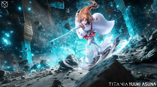 Sword Art Online X Studio Knights of Blood Yuuki Asuna Resin Statue