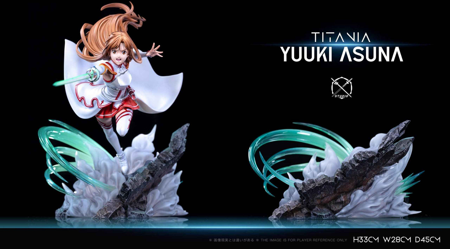 Sword Art Online X Studio Knights of Blood Yuuki Asuna Resin Statue