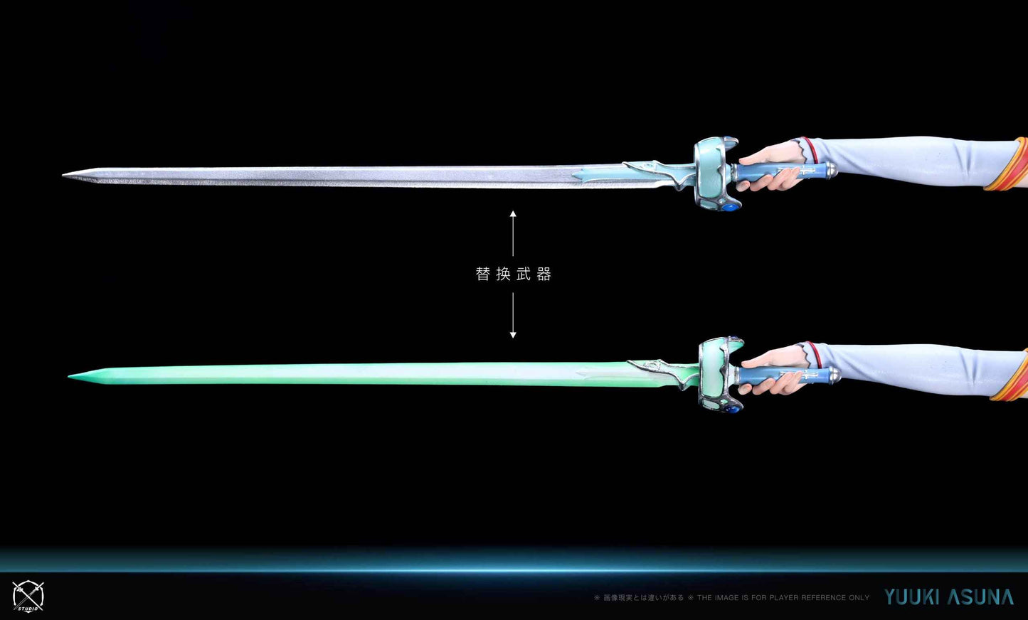 Sword Art Online X Studio Knights of Blood Yuuki Asuna Resin Statue