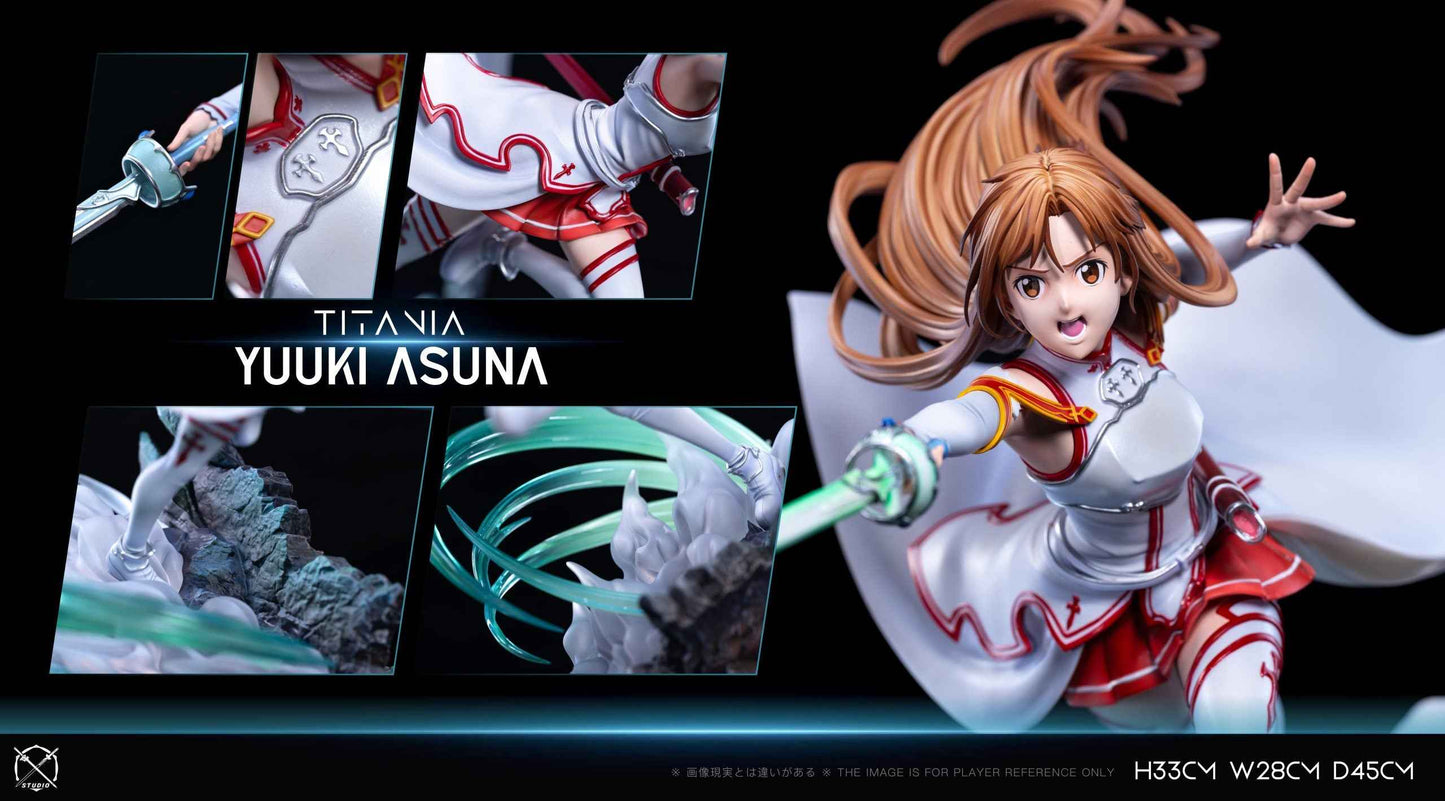 Sword Art Online X Studio Knights of Blood Yuuki Asuna Resin Statue