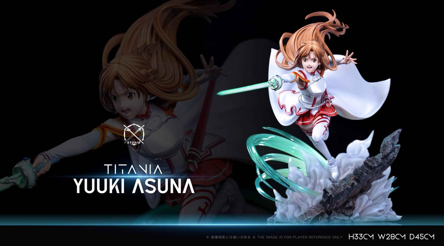 Sword Art Online X Studio Knights of Blood Yuuki Asuna Resin Statue