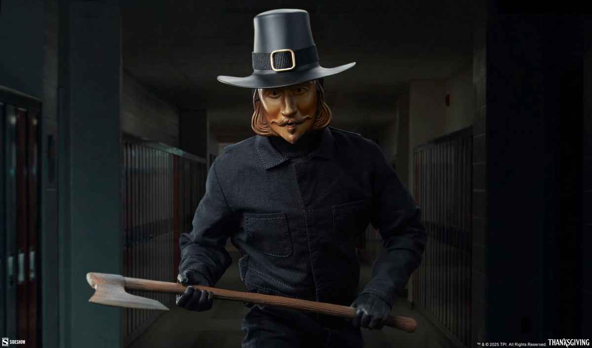 Thanksgiving Sideshow Collectibles John Carver 100503 Licensed Action Figure