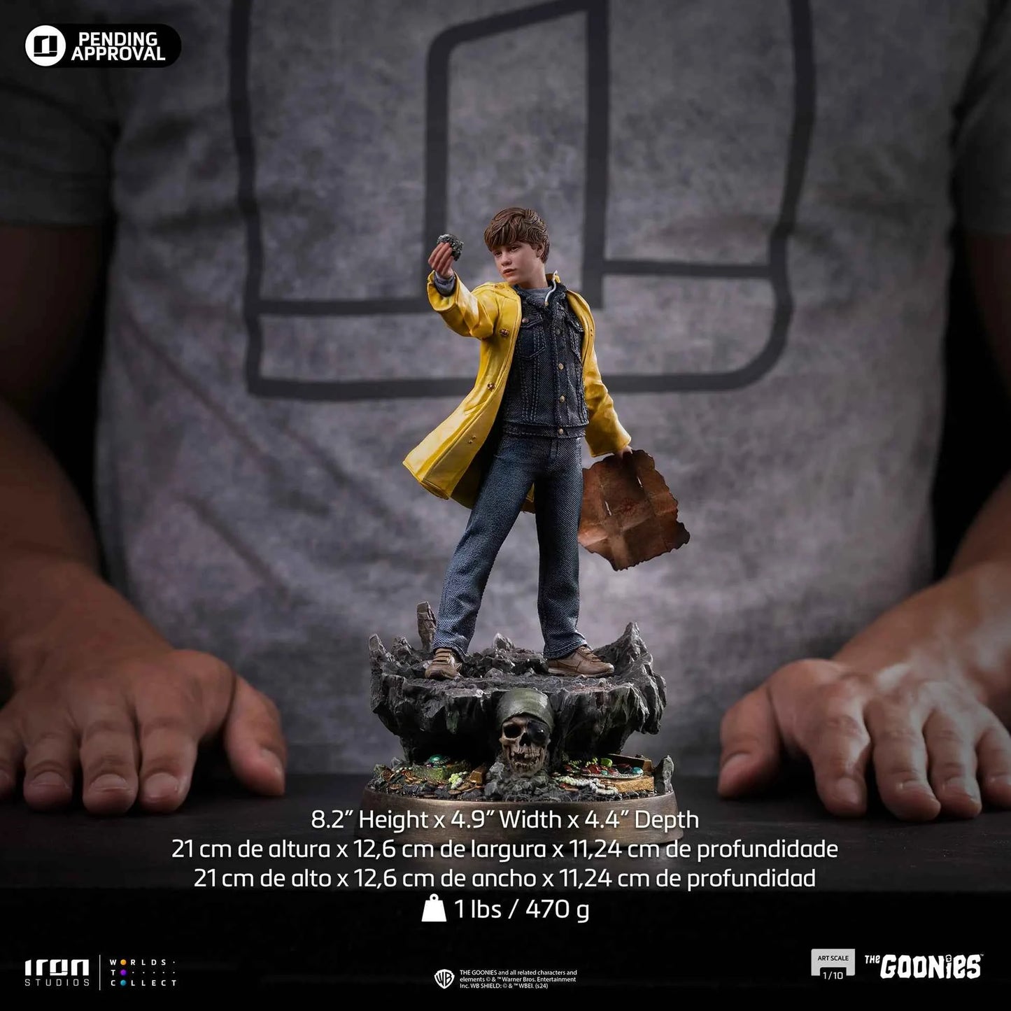 The Goonies Iron Studios Mikey Walsh WBGOO128625-10 1/10 Licensed Resin Statue