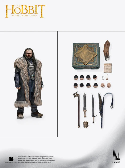 The Hobbit Inart Collectibles Thorin Oakenshield Licensed Action Figure