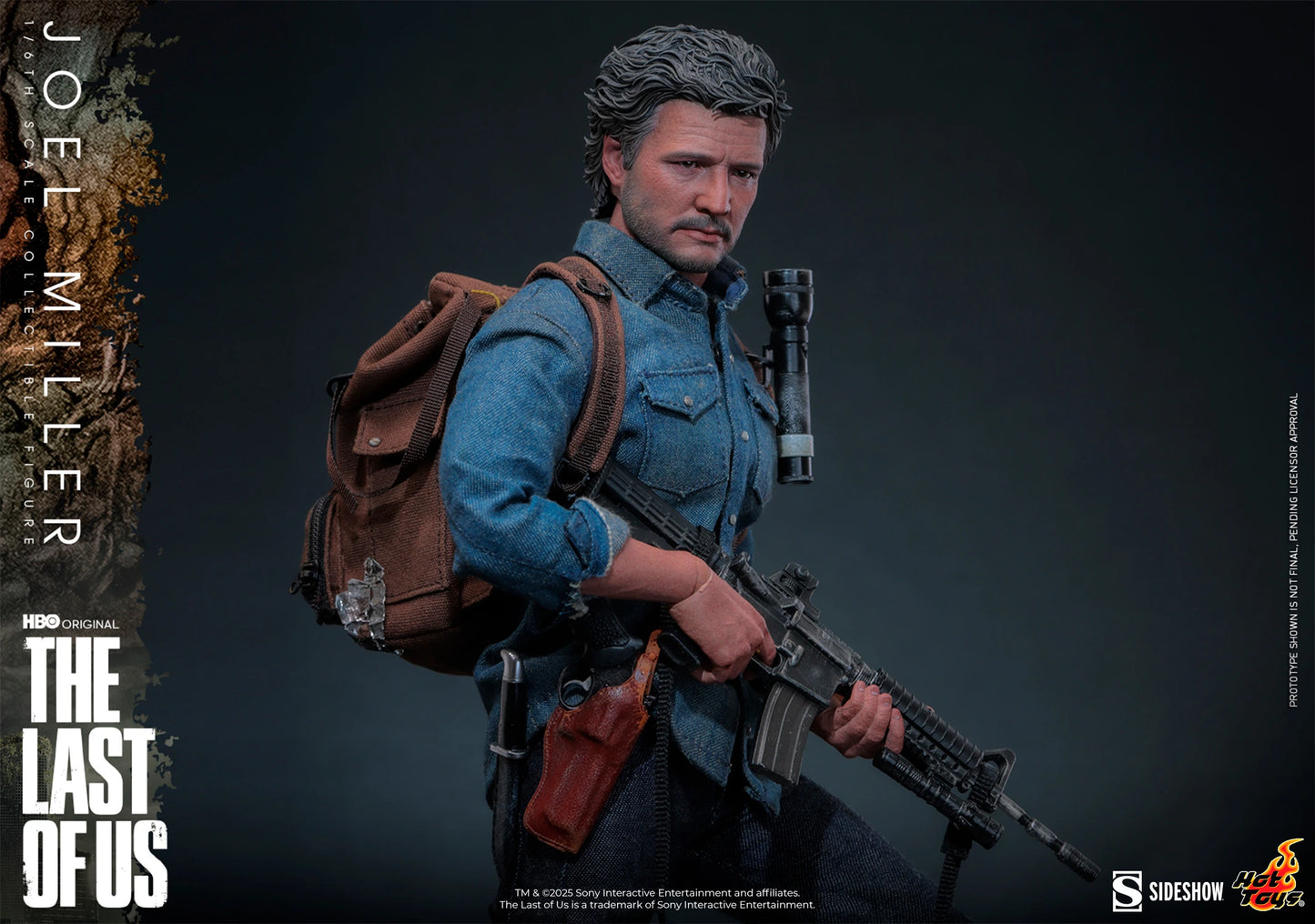The Last of Us Hot Toys Joel Miller TMS160 Licensed Action Figure
