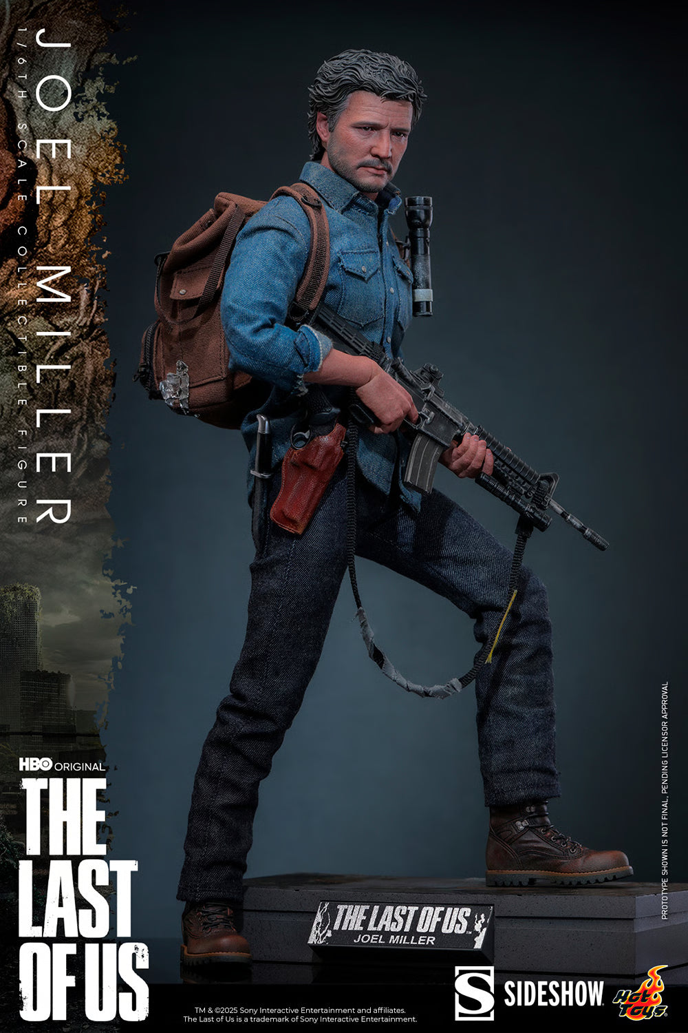 The Last of Us Hot Toys Joel Miller TMS160 Licensed Action Figure