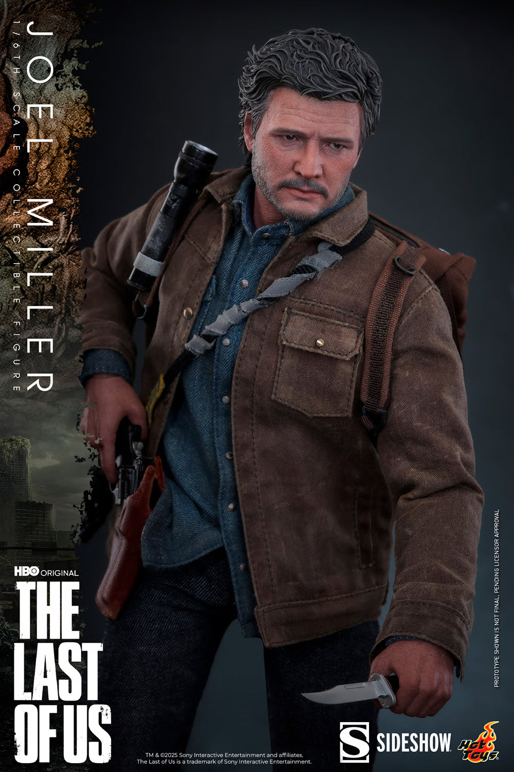 The Last of Us Hot Toys Joel Miller TMS160 Licensed Action Figure